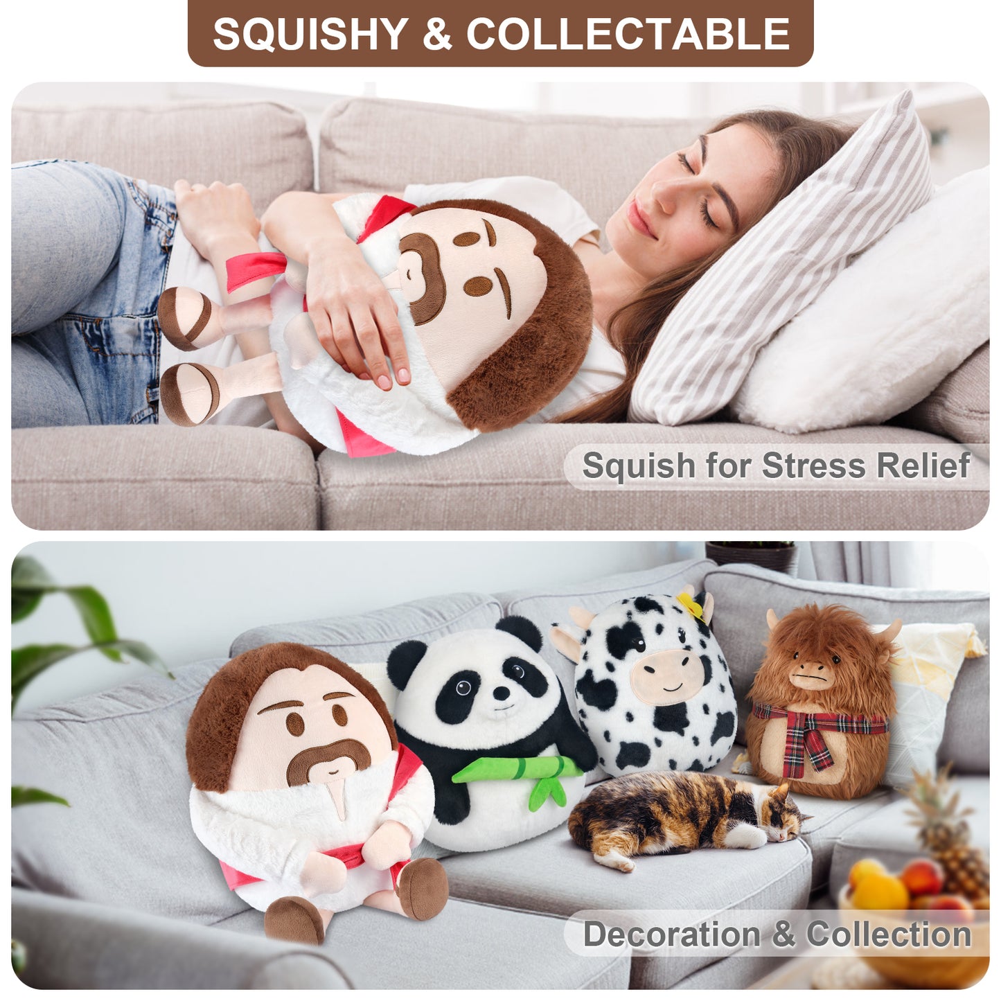 Jesus Plush Pillow