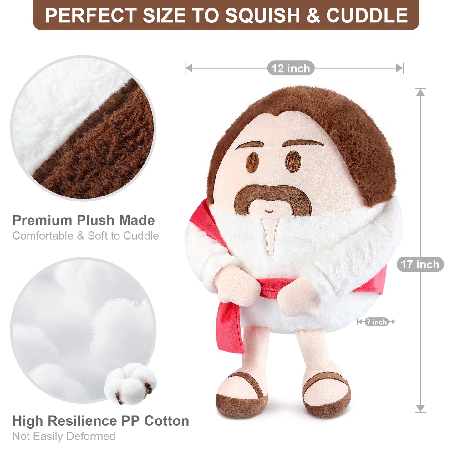 Jesus Plush Pillow