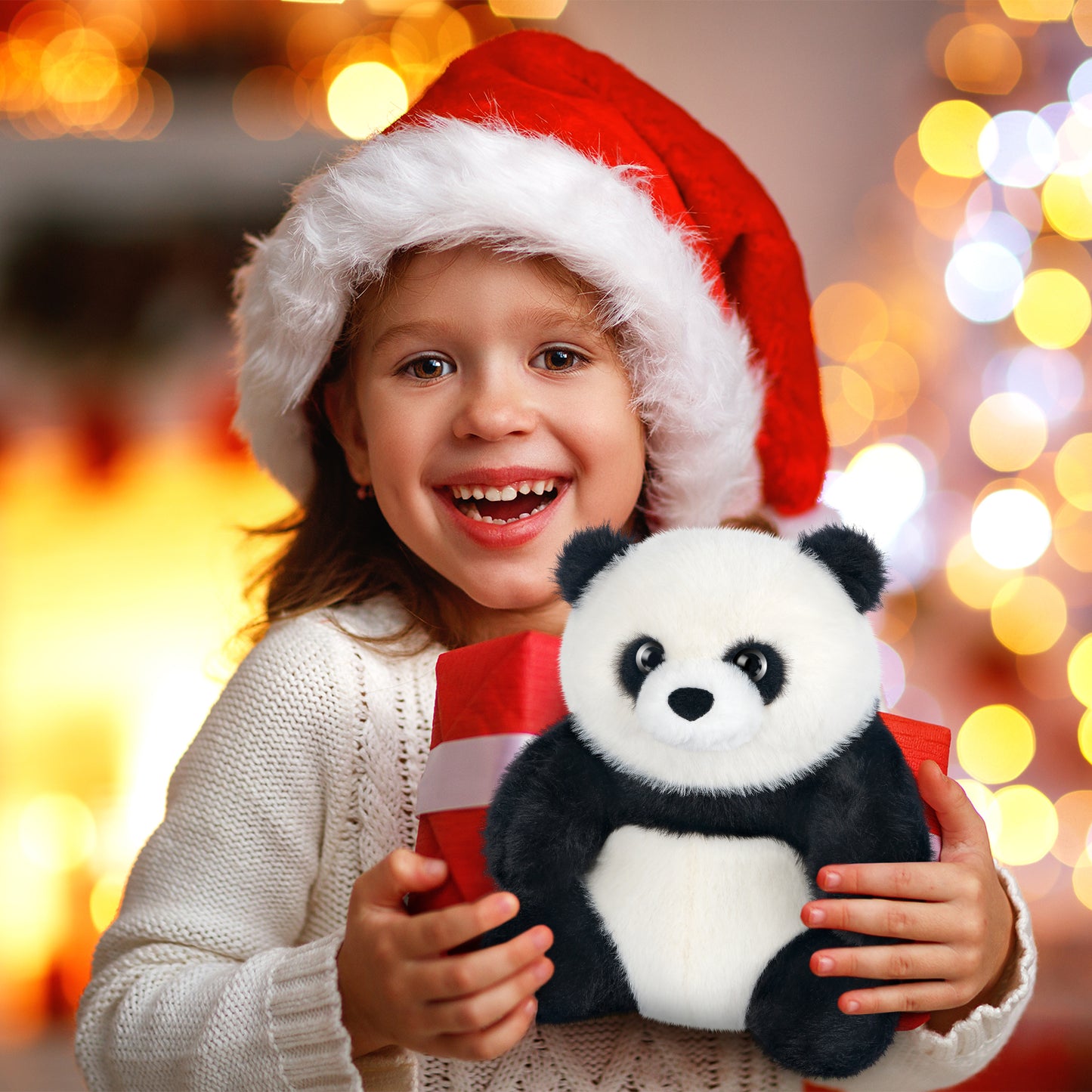 Heatable & Coolable Panda Stuffed Animal, Microwavable Heating Pads for Cramps & Pain, Stuffed Panda Plush for Companion