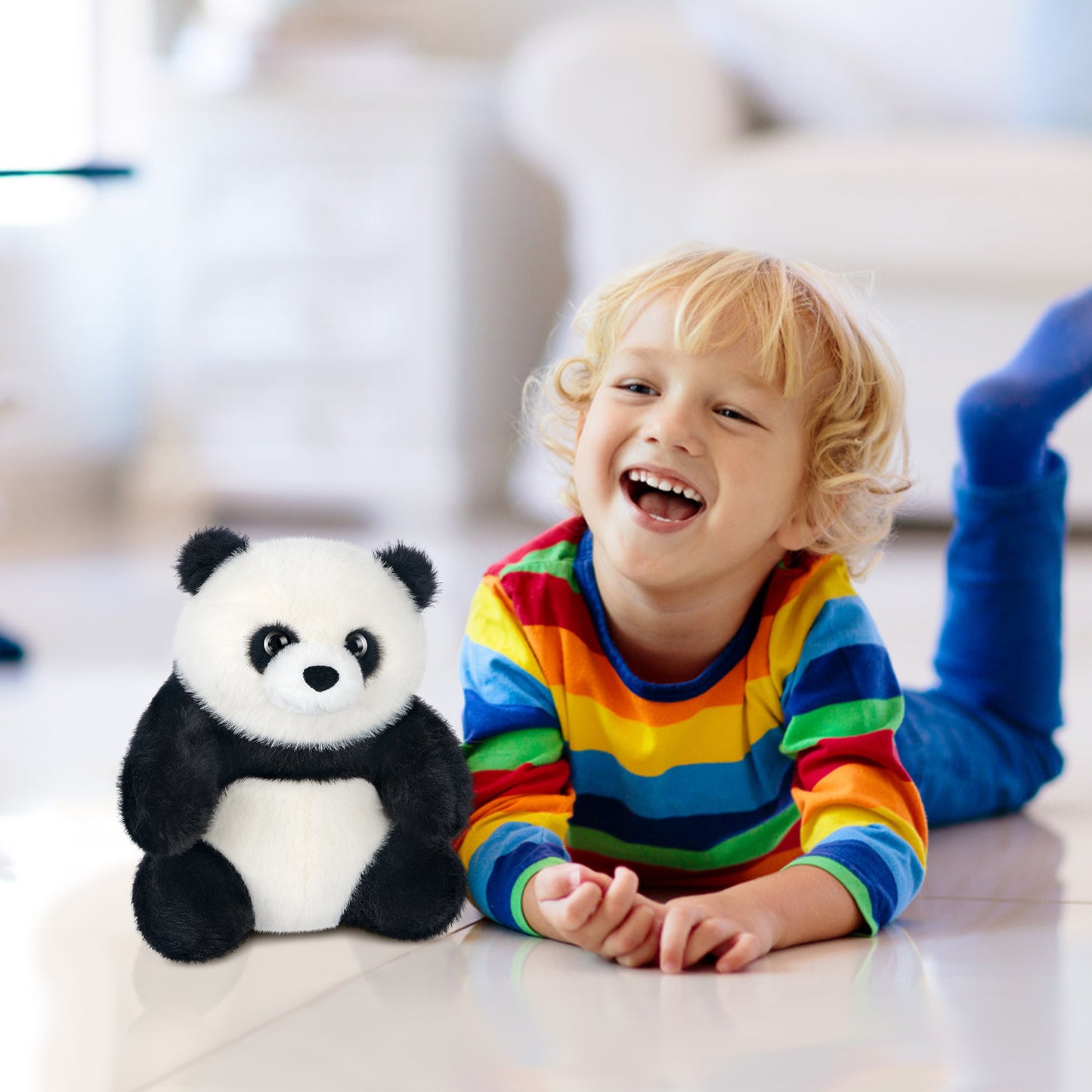 Heatable & Coolable Panda Stuffed Animal, Microwavable Heating Pads for Cramps & Pain, Stuffed Panda Plush for Companion