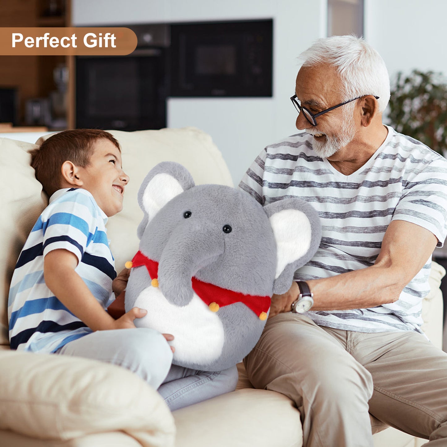 Elephant Plush Pillow