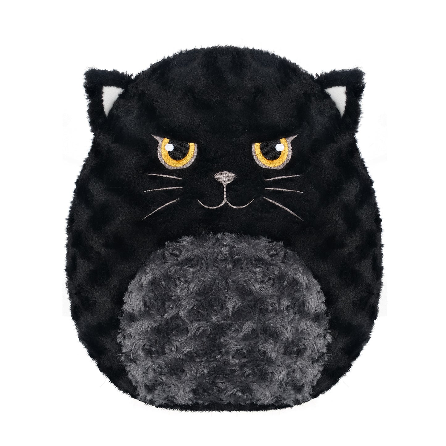 14" Cute Black Cat Plush Pillows, Cute Cat Stuffed Animals for Squish & Collect