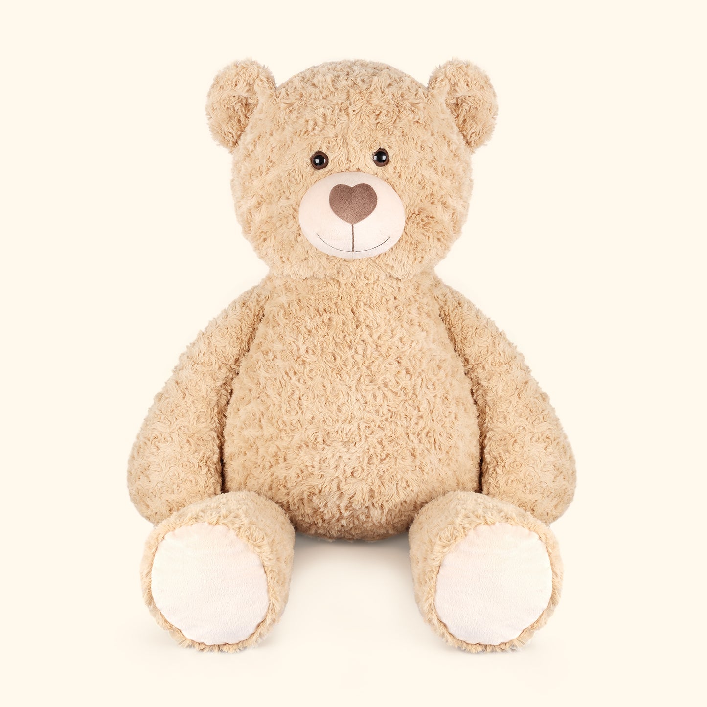 SuzziPals 43 inch Giant Teddy Bear Stuffed Animal, Lifelike Stuffed Animals for Stress Relief & Companion, Extra Soft Fluffy Big Plushies Hugging Pillow, Jumbo Teddy Bears Gifts for Kids Adults