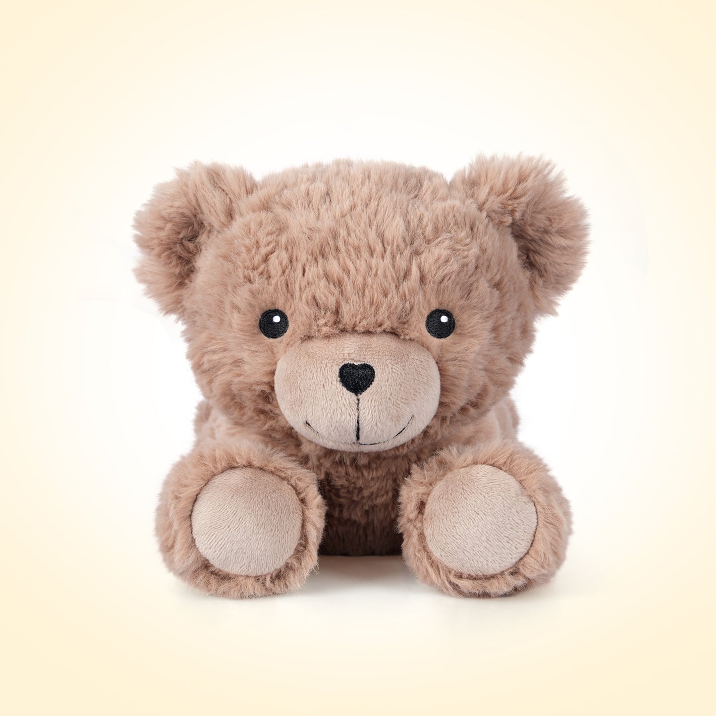SuzziPals Heatable & Coolable Brown Teddy Bear Stuffed Animal, Microwavable Stuffed Animal Heating Pad for Period Discomfort, Stuffed Teddy Bear Plush for Warmth & Comfort, Brown Bear Gifts for Kid