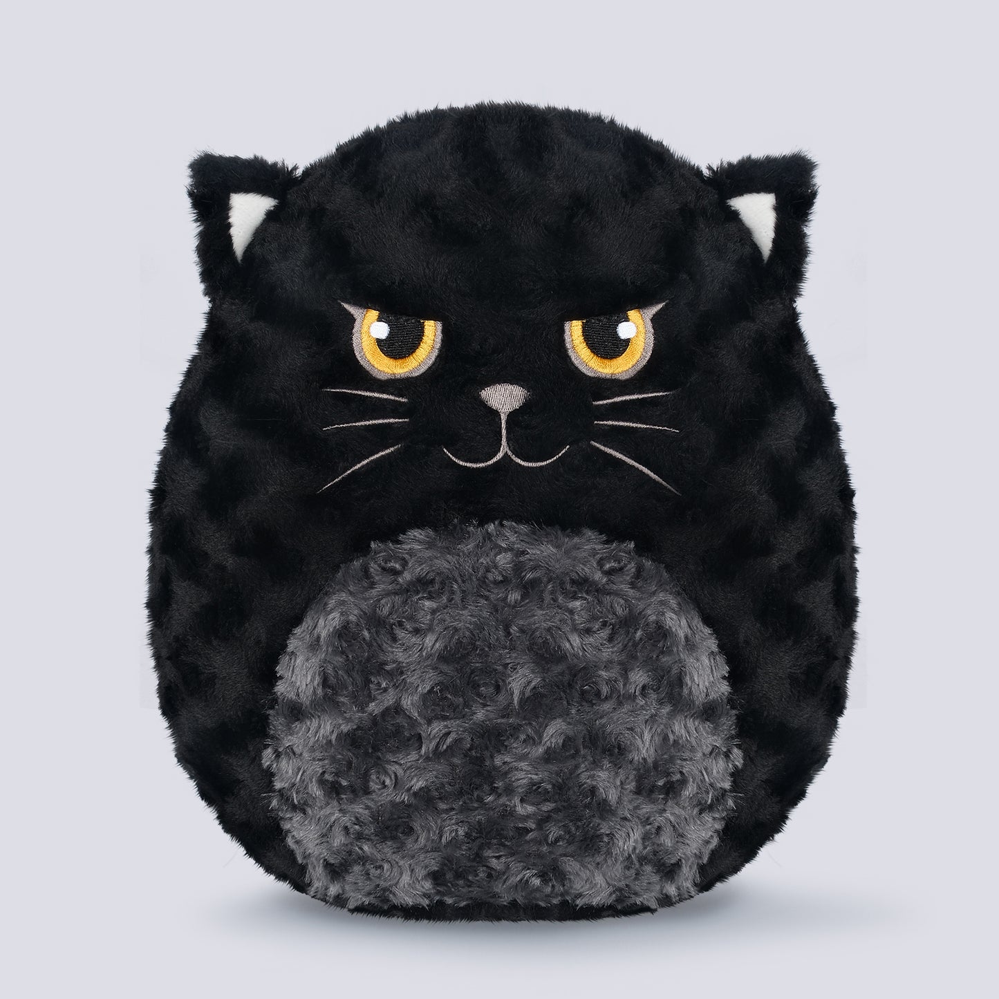 14" Cute Black Cat Plush Pillows, Cute Cat Stuffed Animals for Squish & Collect