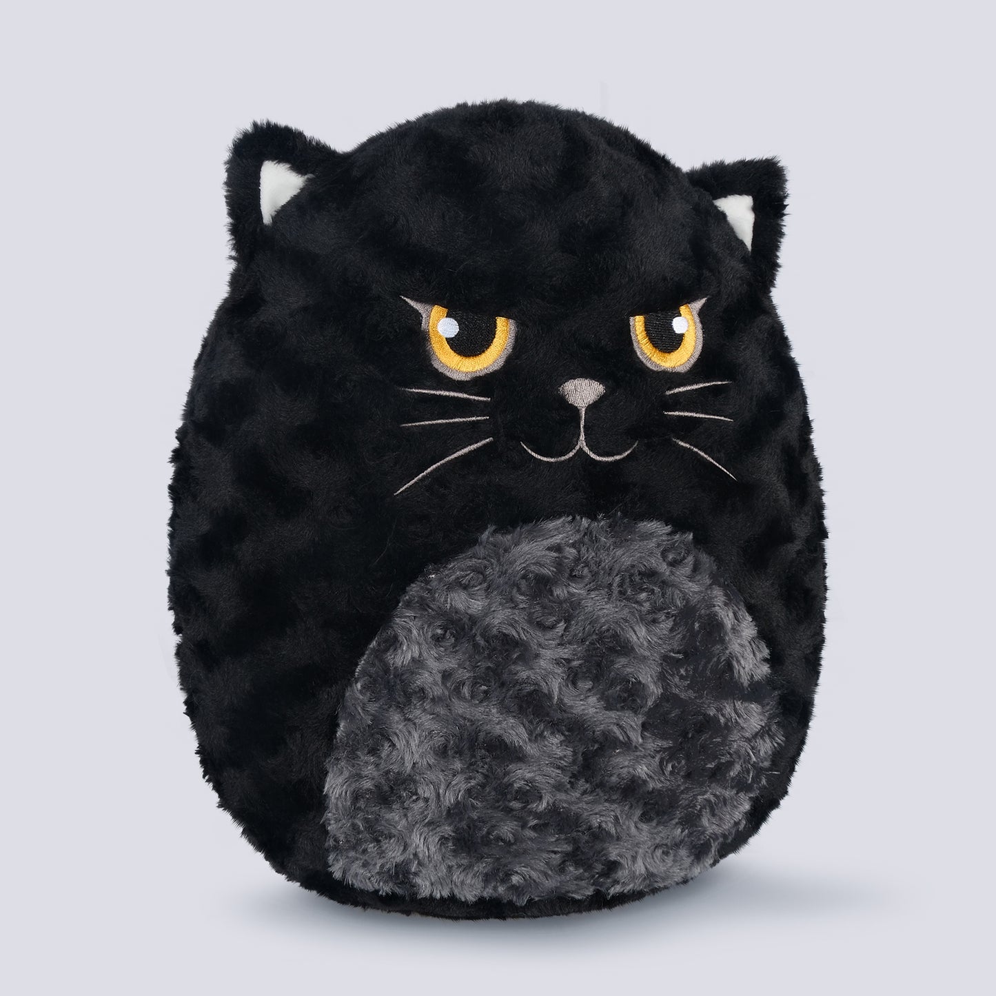 14" Cute Black Cat Plush Pillows, Cute Cat Stuffed Animals for Squish & Collect