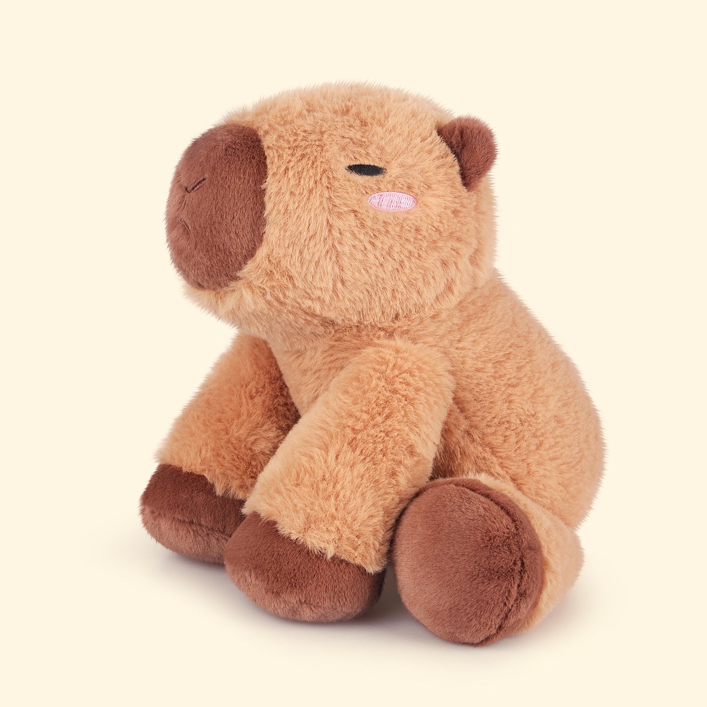 Heatable & Coolable Capybara Plush, Microwave Heating Pad Stuffed Animals Plushies for Soothing & Relaxation, Stuffed Capibara Plush Toys for Stress Relief, Capybara Gifts for Girls & Boy