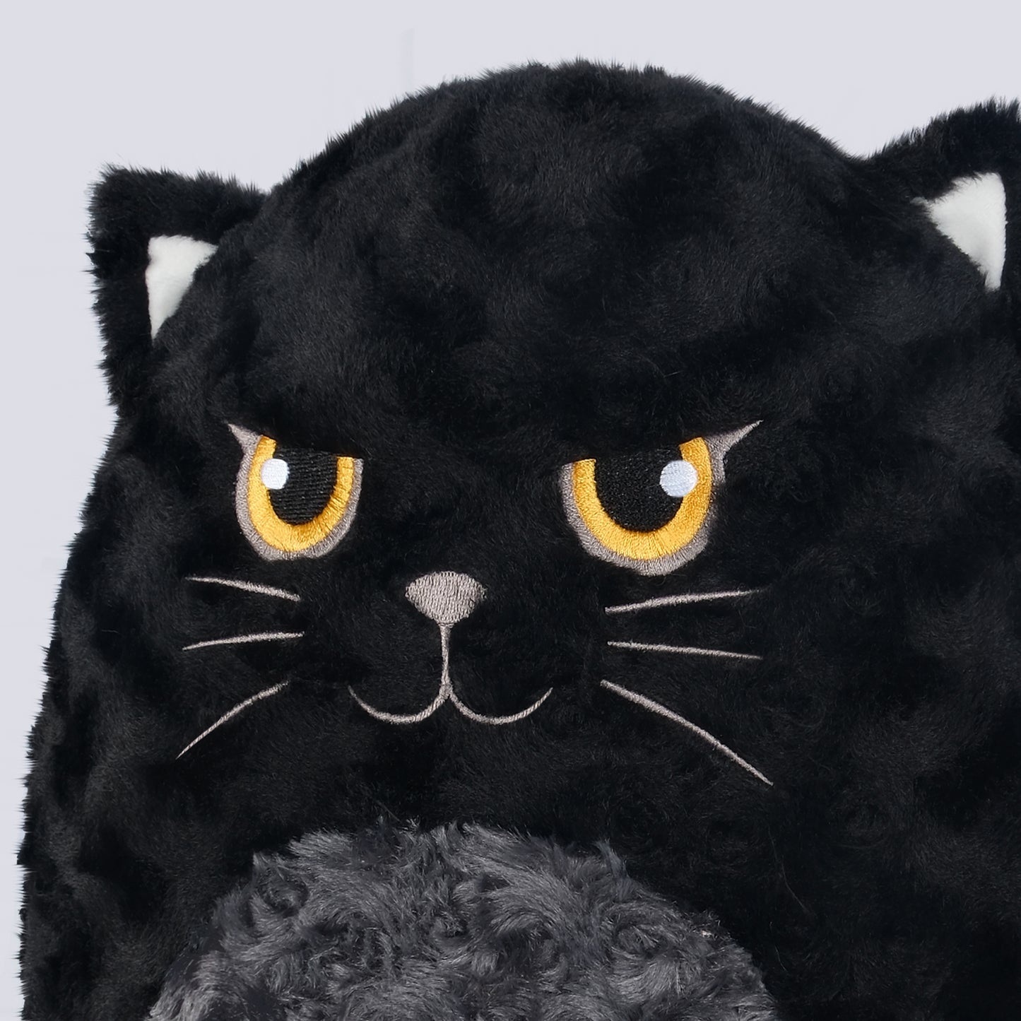 14" Cute Black Cat Plush Pillows, Cute Cat Stuffed Animals for Squish & Collect