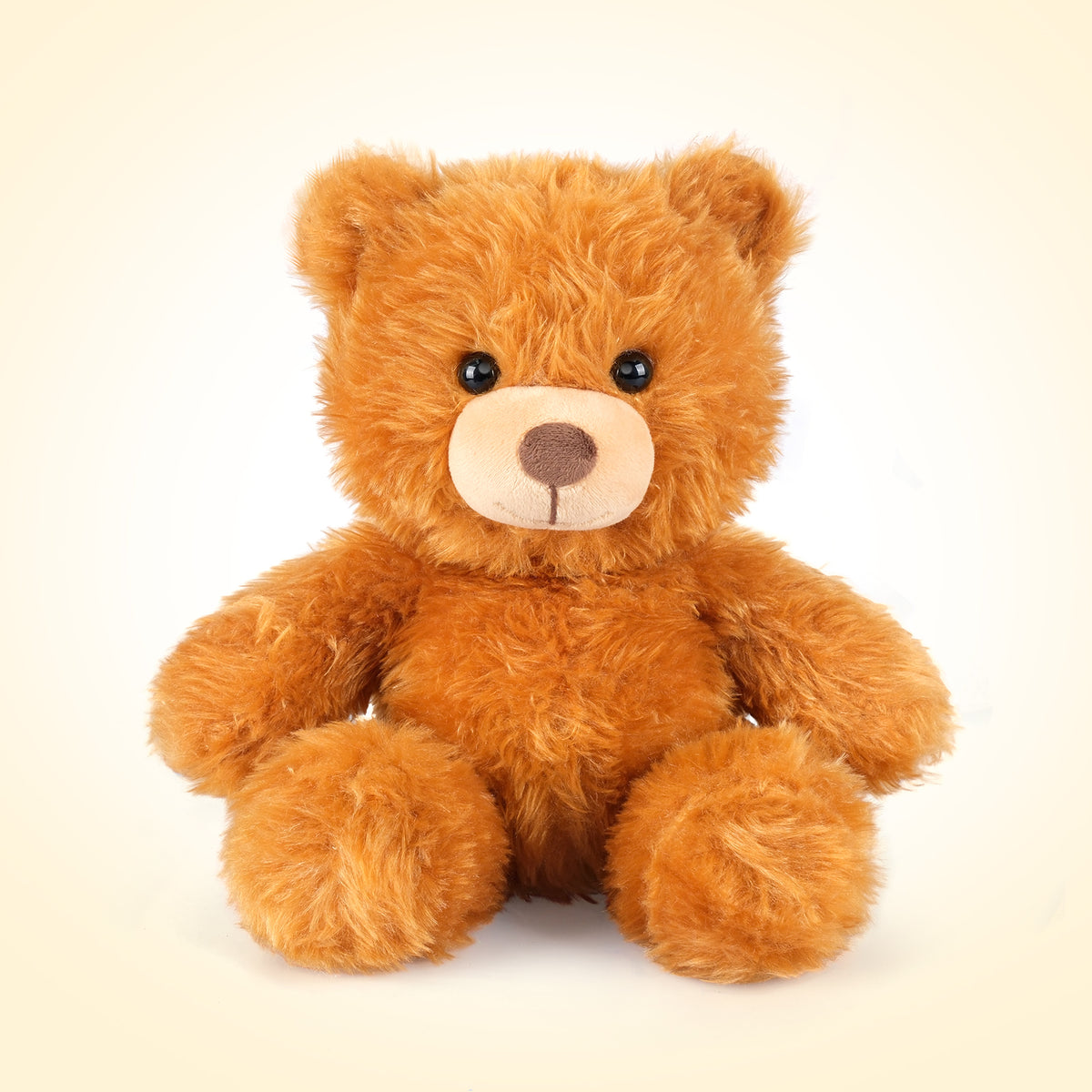 SuzziPals Heatable & Coolable Orange Teddy Bear Stuffed Animal, Microwavable Stuffed Animal Heating Pad for Period Cramps, Teddy Bear Plush Toy for Warmth & Comfort, Bear Gifts for Girls Boys Adults