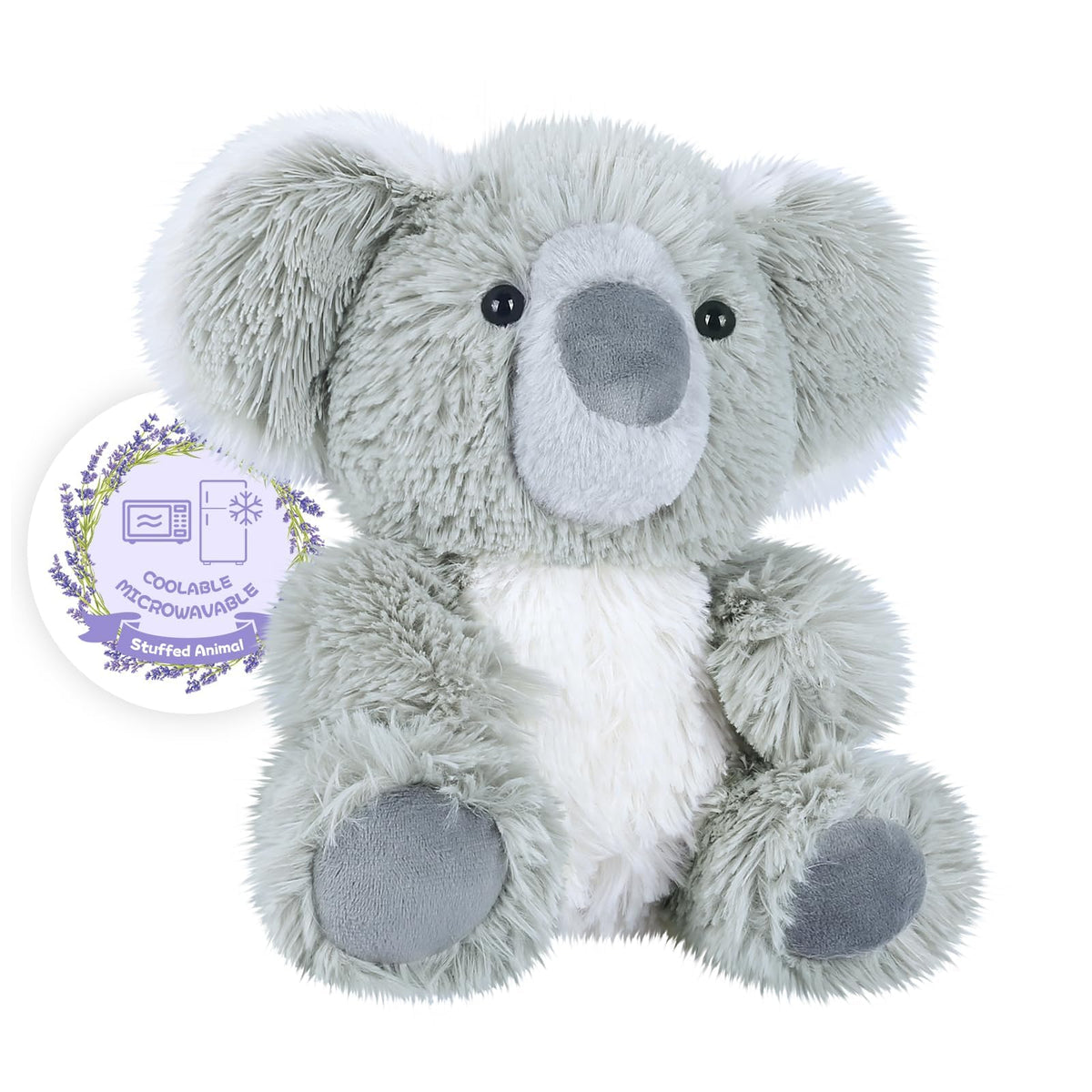 SuzziPals Warming Koala Stuffed Animal, Microwavable Stuffed Animals Heating Pad for Period Cramps, Pain & Stress Relief