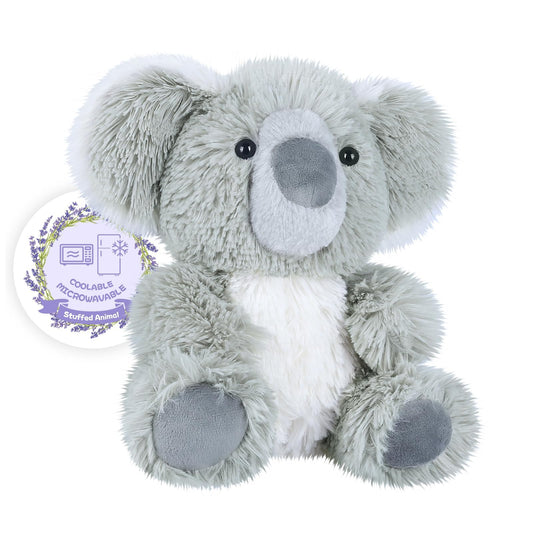 SuzziPals Warming Koala Stuffed Animal, Microwavable Stuffed Animals Heating Pad for Period Cramps, Pain & Stress Relief