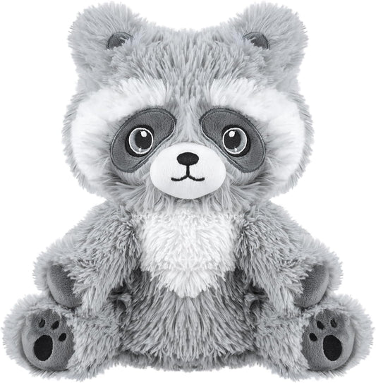 SuzziPals Raccoon Stuffed Animal, Microwavable Stuffed Animals Raccoon Plush, Heated Stuffed Animals with Lavender Scented, Heating Pads for Cramps, Anxiety & Stress Relief, Raccoon Gifts