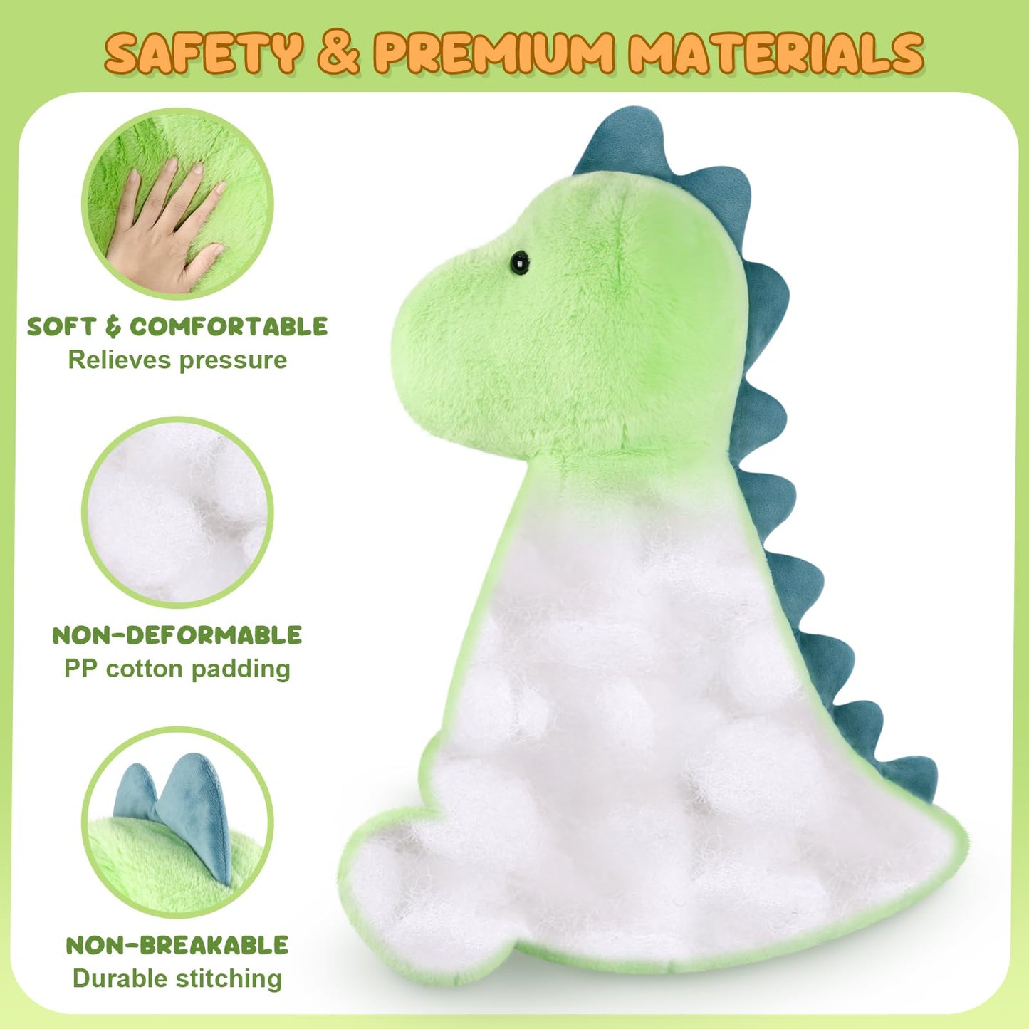 SuzziPals Giant T rex Plush Toys 30", Jumbo Soft Dinosaur Stuffed Animals, Giant Stuffed Animal Dinosaur Toys for Stress Relief & Sleep Aid, Huge Cuddly T rex Plushies Gift for Kids Adults