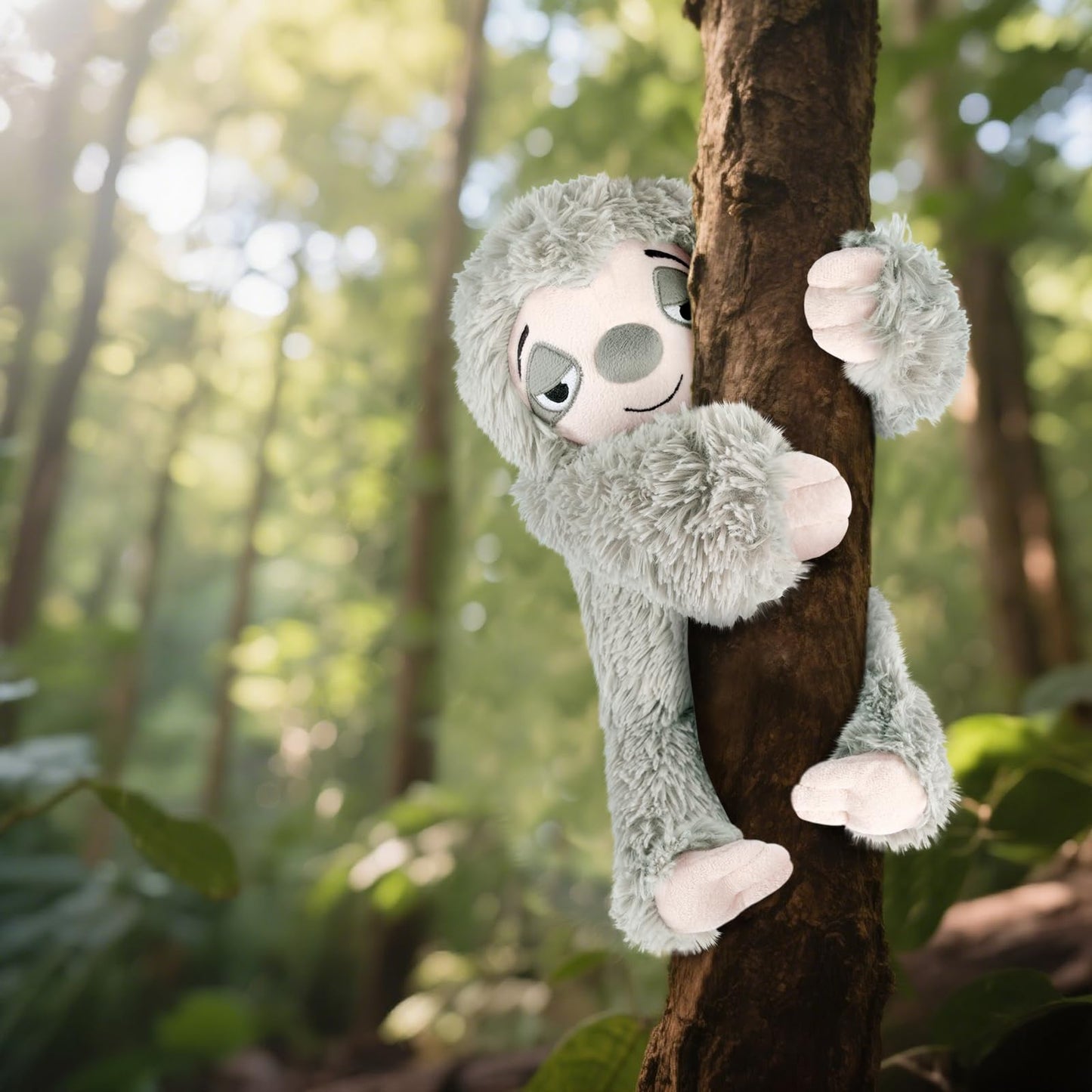 SuzziPals Heatable & Coolable Sloth Stuffed Animals, Cute Microwavable Heating Pad Plushies for Soothing & Relaxation, Sloths Plush Toys, Stuffed Sloth Gifts Decor