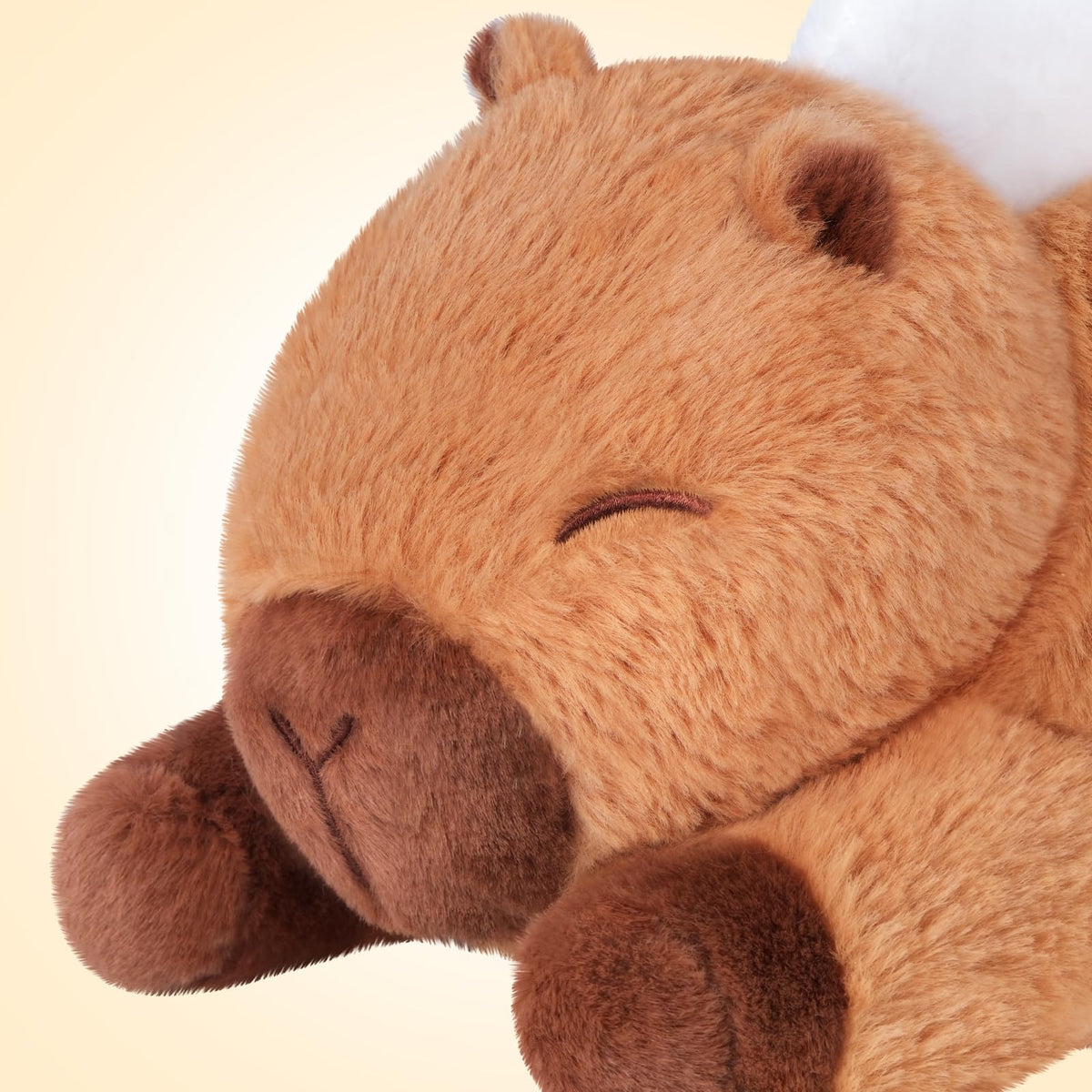 SuzziPals Heatable & Coolable Angle Capybara Plush, Microwave Heating Pad Stuffed Animals for Soothing & Relaxation
